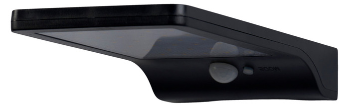 Solcellelampe til væg m/sensor 19,2 x 11 x 3 cm - Garden